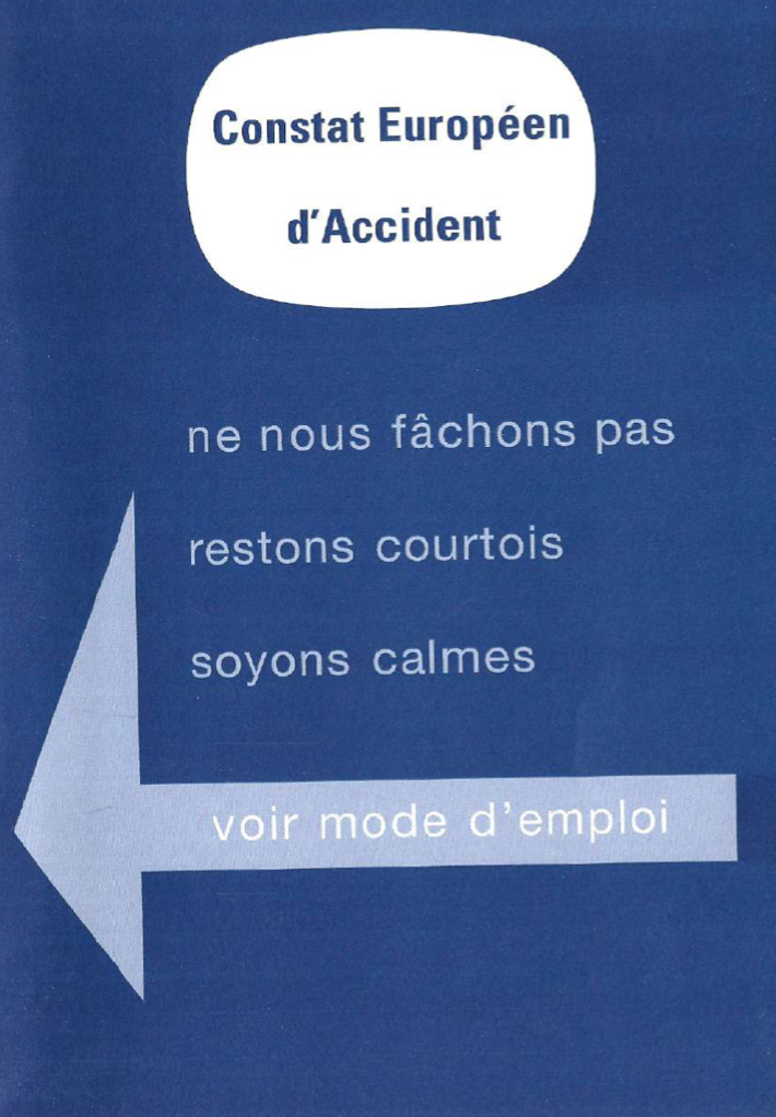 Constat accident